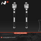 2X Front Inner Tie Rod End for Honda Ridgeline (2006-2014)
