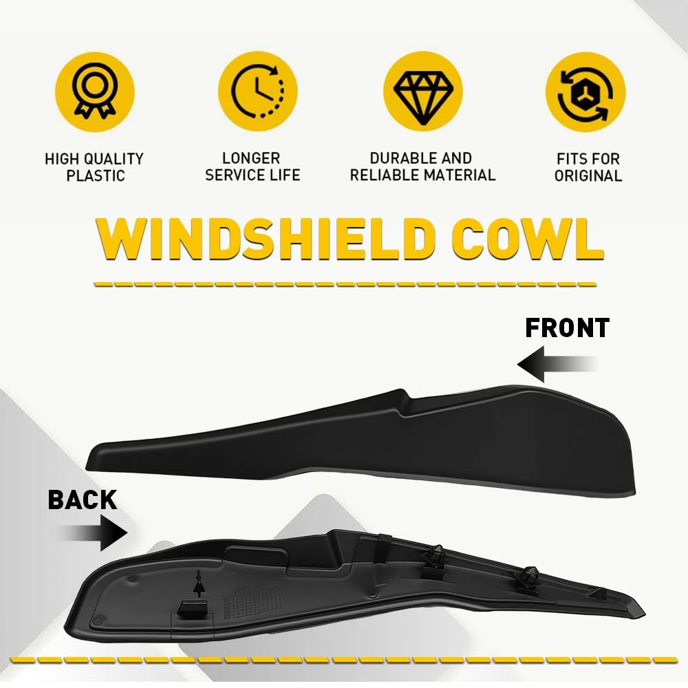 Driver Side Air Inlet Grille Cowl Extension Cover for Malibu (2016–2025)