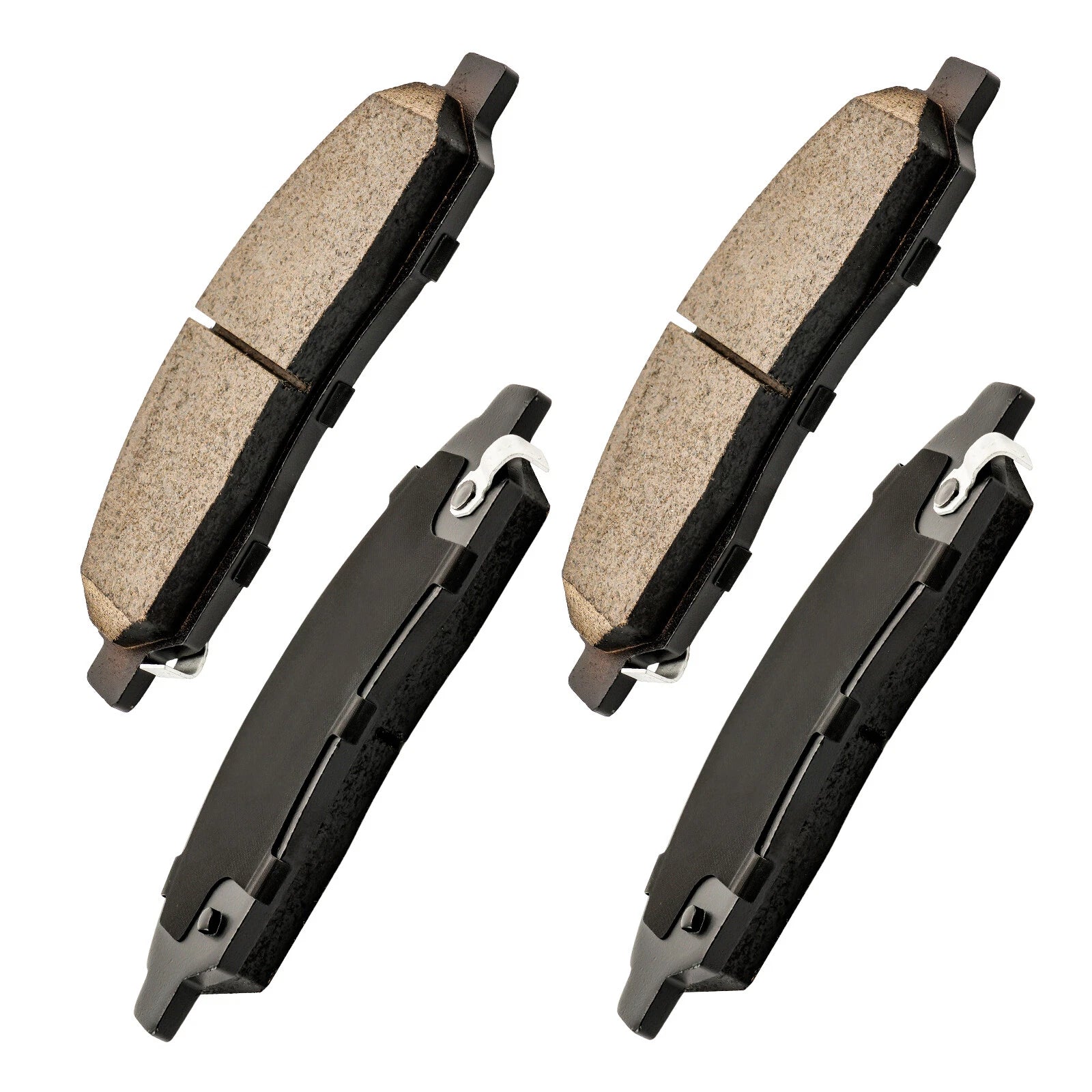 Front Ceramic Brake Pad Kit for Chevy Colorado GMC Canyon Isuzu (2011–2021)