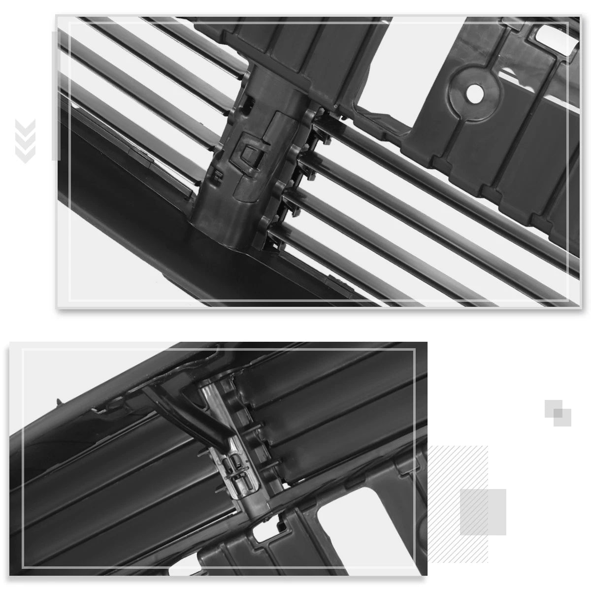Active Radiator Control Grille Shutter Assembly for Ford Mustang (2018–2023)