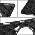 Fog Light Lamp Bezel for Mercedes-Benz GLK350 (2010–2012) - Left Side, Black