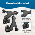Set of 8 Front Lower Control Arms with Ball Joints for Buick Enclave (2008–2015)