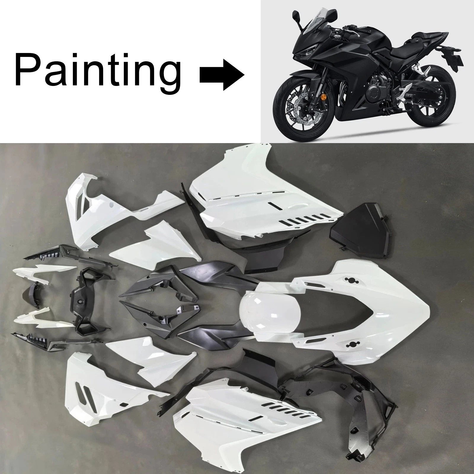 Injection Fairing Kit for Honda CBR400R/CBR500R (2024–2025)