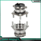 2X Rear Wheel Bearing Hub for Mazda 3 Sport (2014–2018) FWD w/ABS