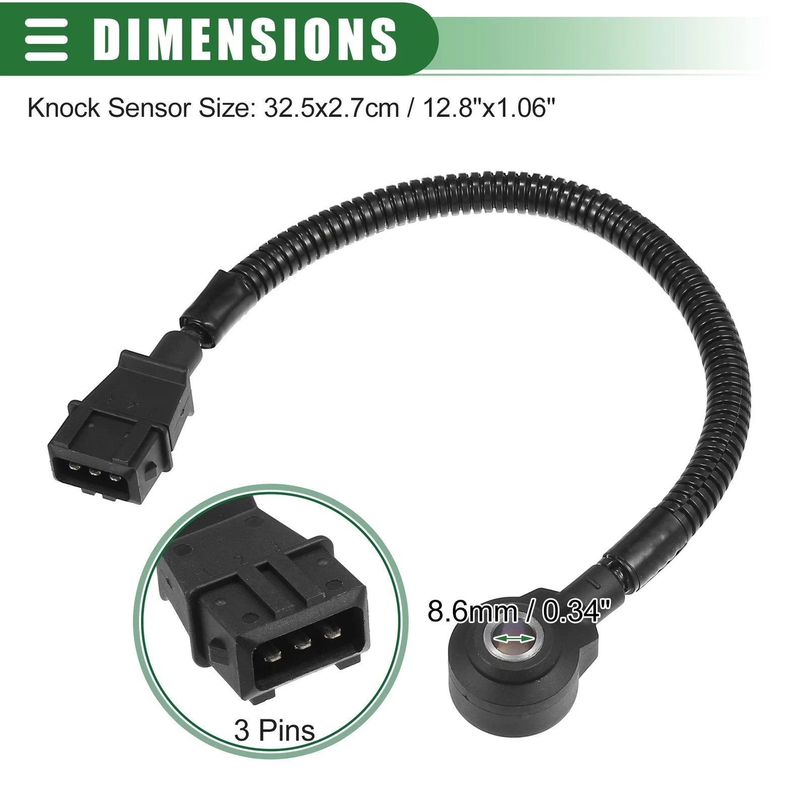 Knock Sensor for Hyundai Santa (2000–2006) No. 3925037150/392504X000