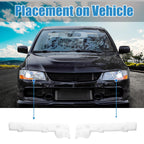 1 Pair Front Bumper Mounting Support Bracket 6400F549 6400F550 for Mitsubishi 