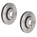 2X Brembo Front Vented 319mm Disc Brake Rotors for Lexus RX330 RX350 (2004–2006)