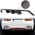 Carbon Fiber Rear Bumper Diffuser for BMW M3 M4 (2015–2018)