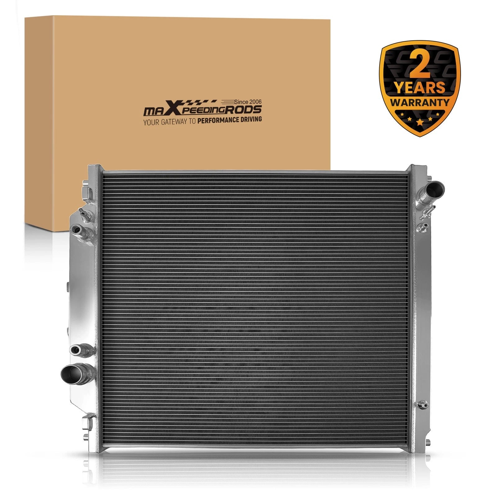 Aluminum 3 Row Radiator for Ford F-450 F-550 Super Duty (2003–2004)