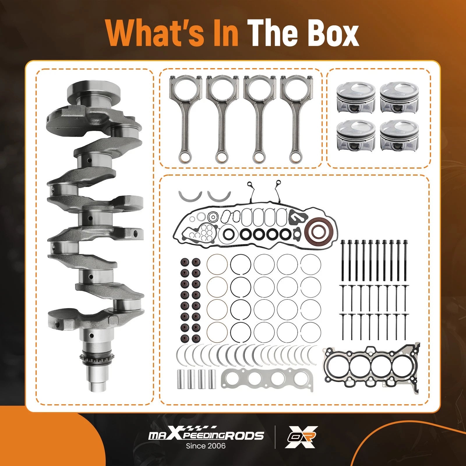 Engine Rebuild Kit for Hyundai Kia G4NC 2.0L