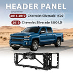 Radiator Support Header Panel for Chevy Silverado 1500 (2016–2019)
