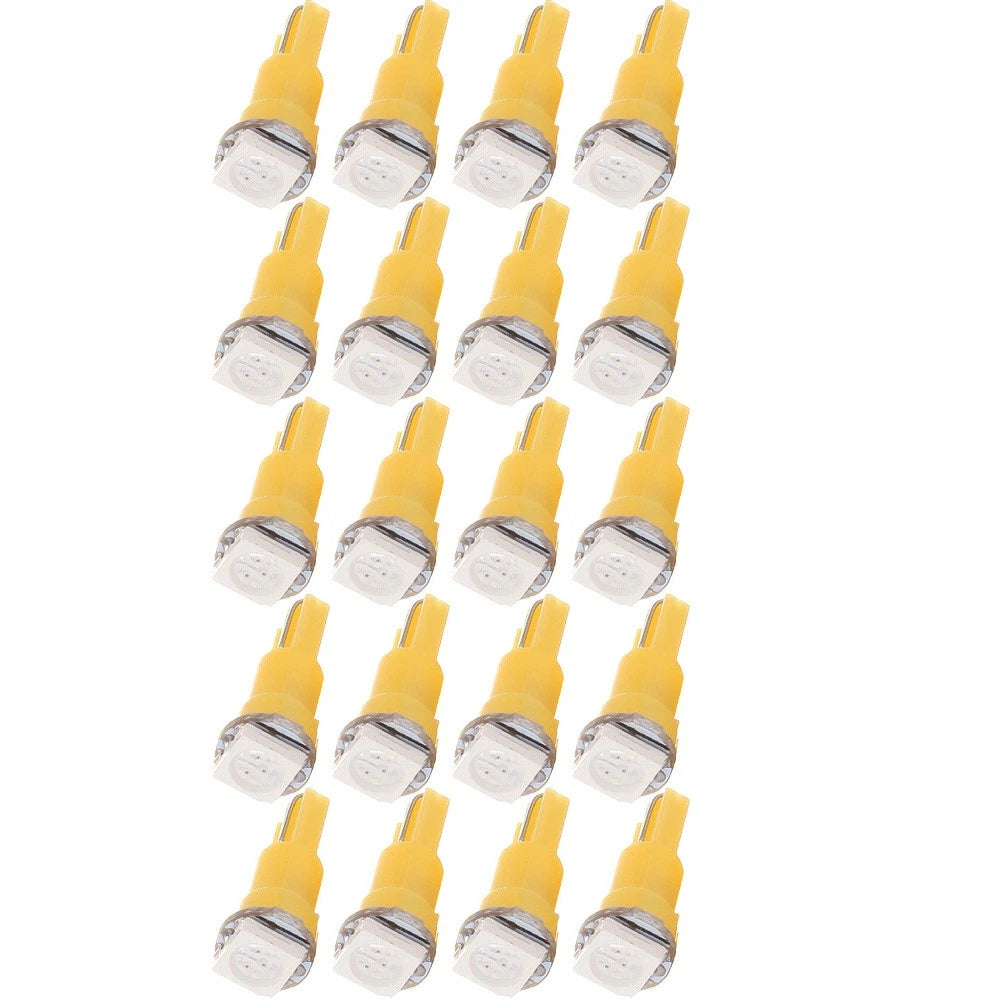 20x T5 5050-SMD LED Dashboard Light Bulbs for (17 37 73 74)