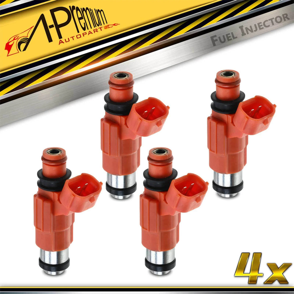 Set of 4 Fuel Injectors for Chevy Tracker Mitsubishi Mirage (1997–2001)