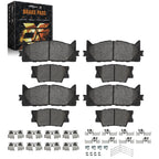 Brake Pads Kit for Lexus ES300h (2013–2018) / ES350 (2007–2018) D1212 D1293