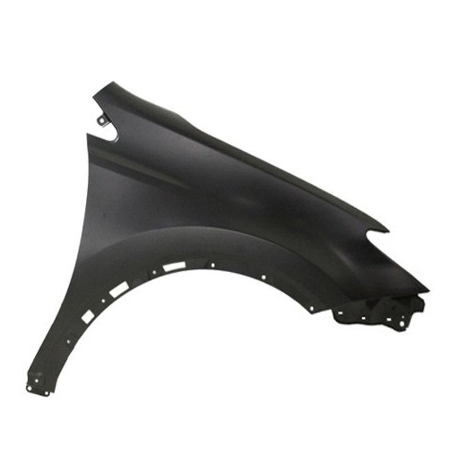 Front Passenger Side Fender Replacement Steel w Wheel Molding Holes (2005–2015)