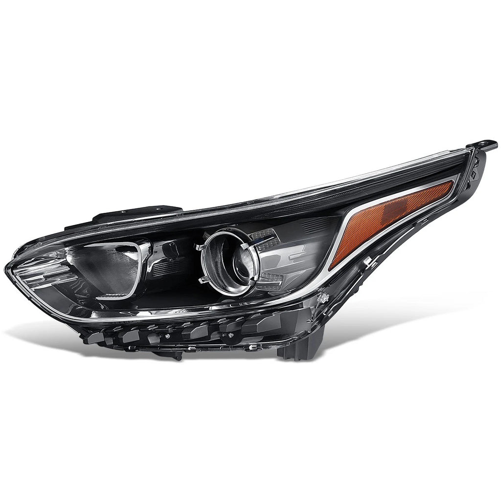 Left Driver Side Projector Headlight Assembly for Forte Sedan (2019–2021)