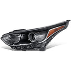 Left Driver Side Projector Headlight Assembly for Forte Sedan (2019–2021)