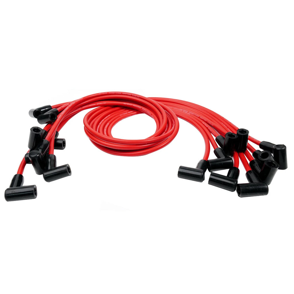 9X High Performance Red Wire Set for HEI SBC BBC 350 383 454 (No Years)