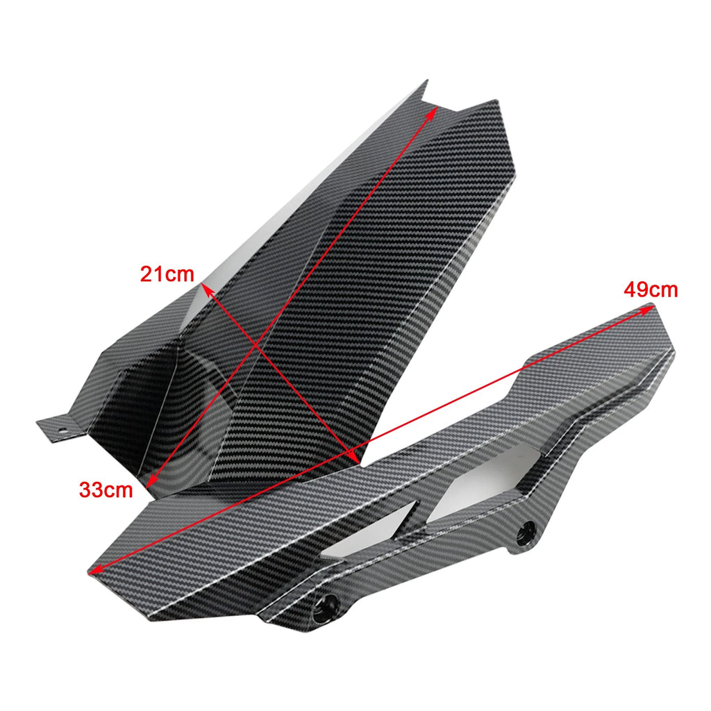 Rear Fender Mudguard for Kawasaki ZX-4R ZX-4RR (2023–2024) Carbon