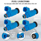 Set of 4 Fuel Injectors for Kawasaki STX 12F (2003–2007), STX 15F (2004–2016) 49033-3707