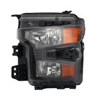 Halogen Headlight LH for Chevy Silverado 1500 (2022–2024) w/Black Trim