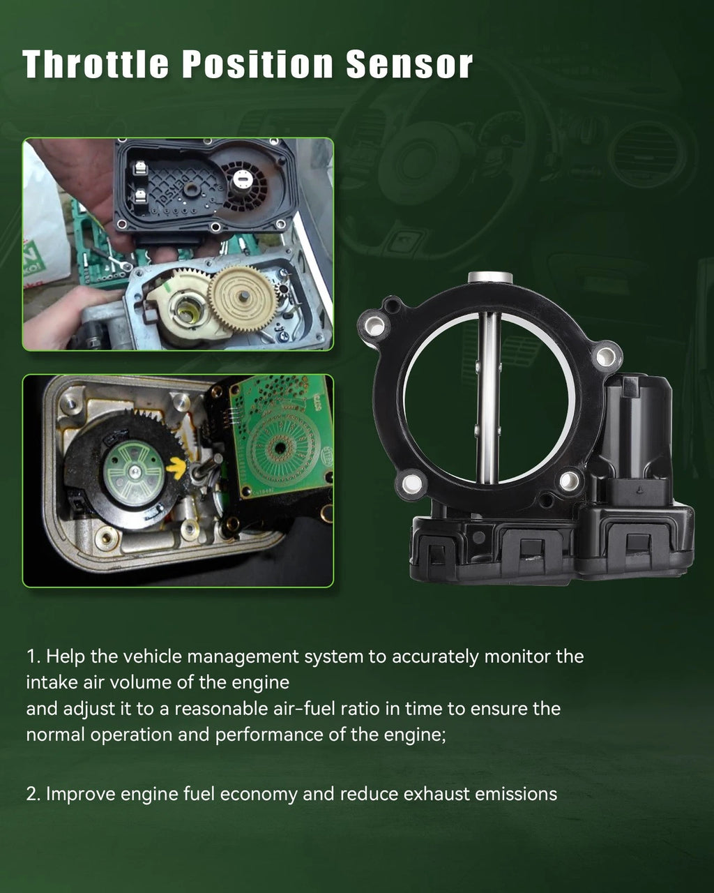 Throttle Body for Mercedes-Benz GLE300d GLK250 ML250 Sprinter 2500 3500