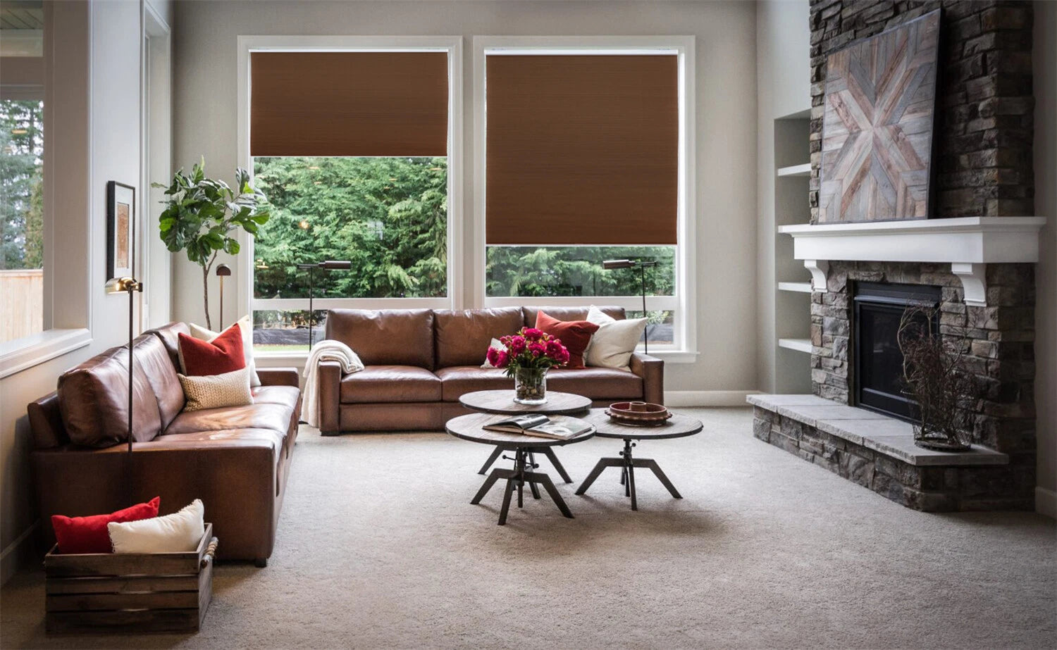 Cellular Shades for Window Blind (69" W x 48" H)