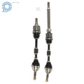 Pair of Front CV Axle Shafts for Nissan Cube (2009–2014) Versa (2007–2012)