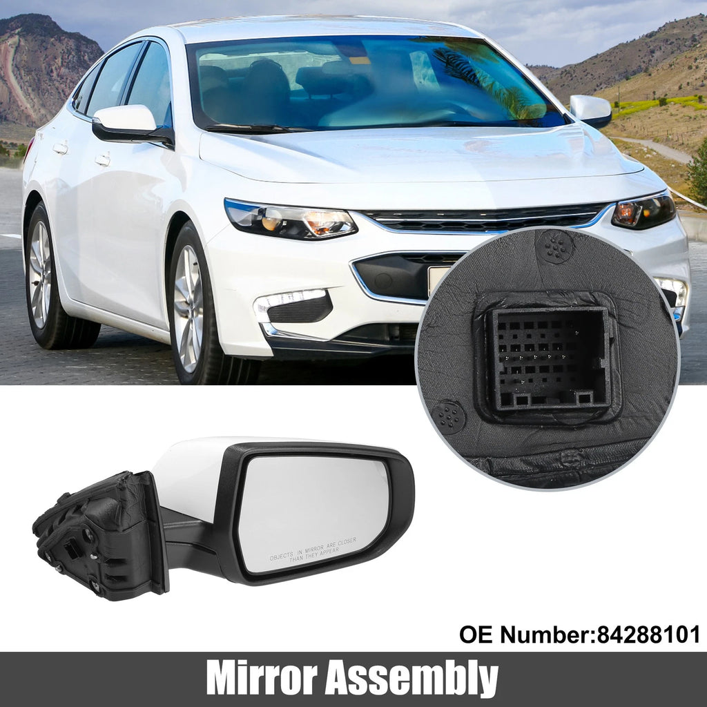 7Pin Right Side Exterior Door Mirror Assembly for Chevrolet Malibu (2008–2012)