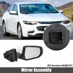 7Pin Right Side Exterior Door Mirror Assembly for Chevrolet Malibu (2008–2012)