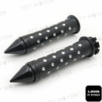 Spike Handlebar Grips for Honda Suzuki Yamaha Kawasaki (7/8")