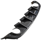 Rear Bumper Diffuser Lip Carbon Fiber for Dodge Charger SRT R/T Scat Pack (2015–2020)