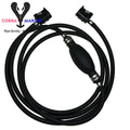 Fuel Line Hose Bulb Connector Kit for Yamaha Outboard 24 40 90 200 HP