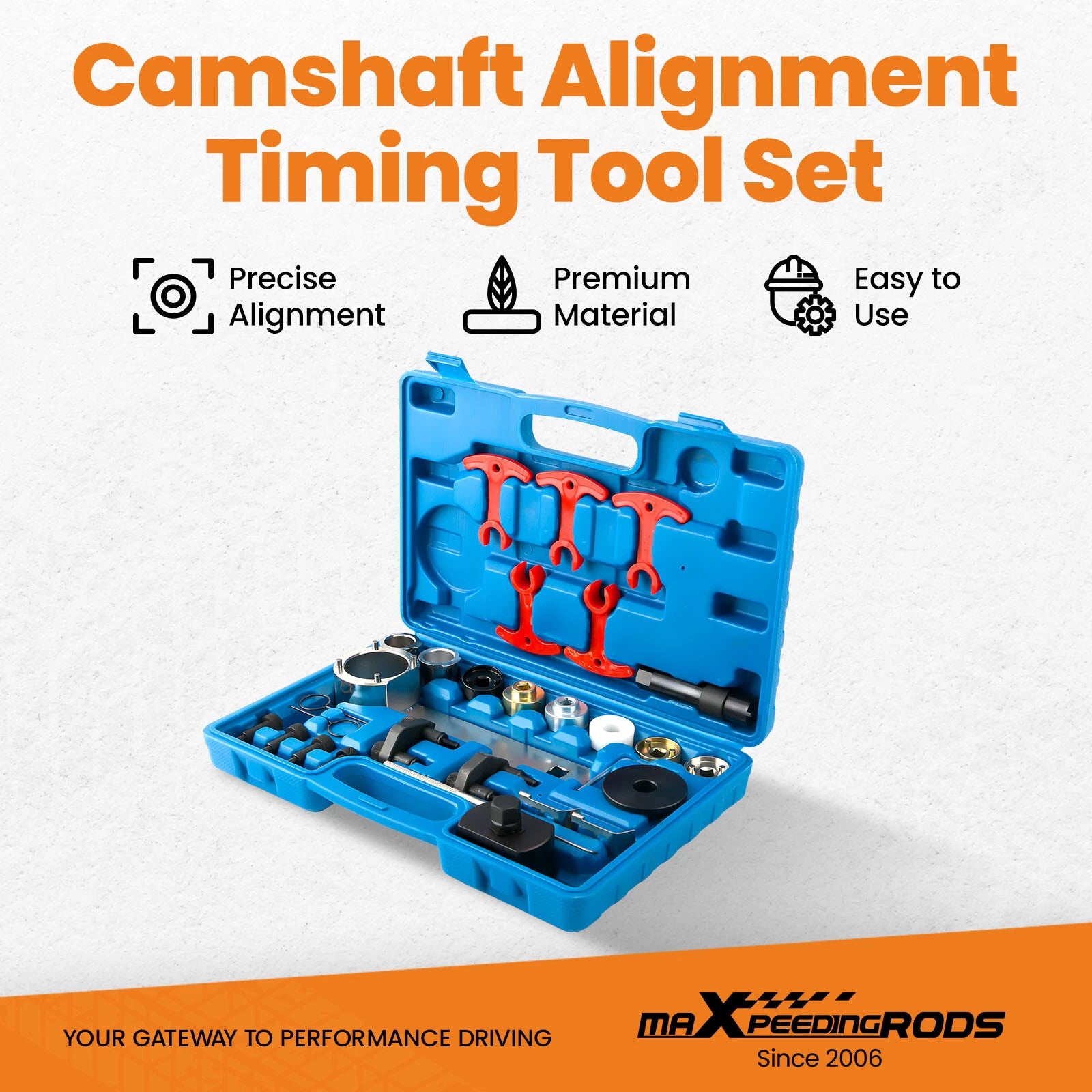 Master Engine Timing Tool Kit for VW Audi Beetle GTI Jetta (2000-2023)