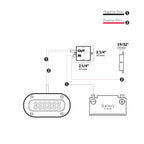LED Underwater Light Driver for Five Oceans (10/30V, 580-630mA, FO4376)