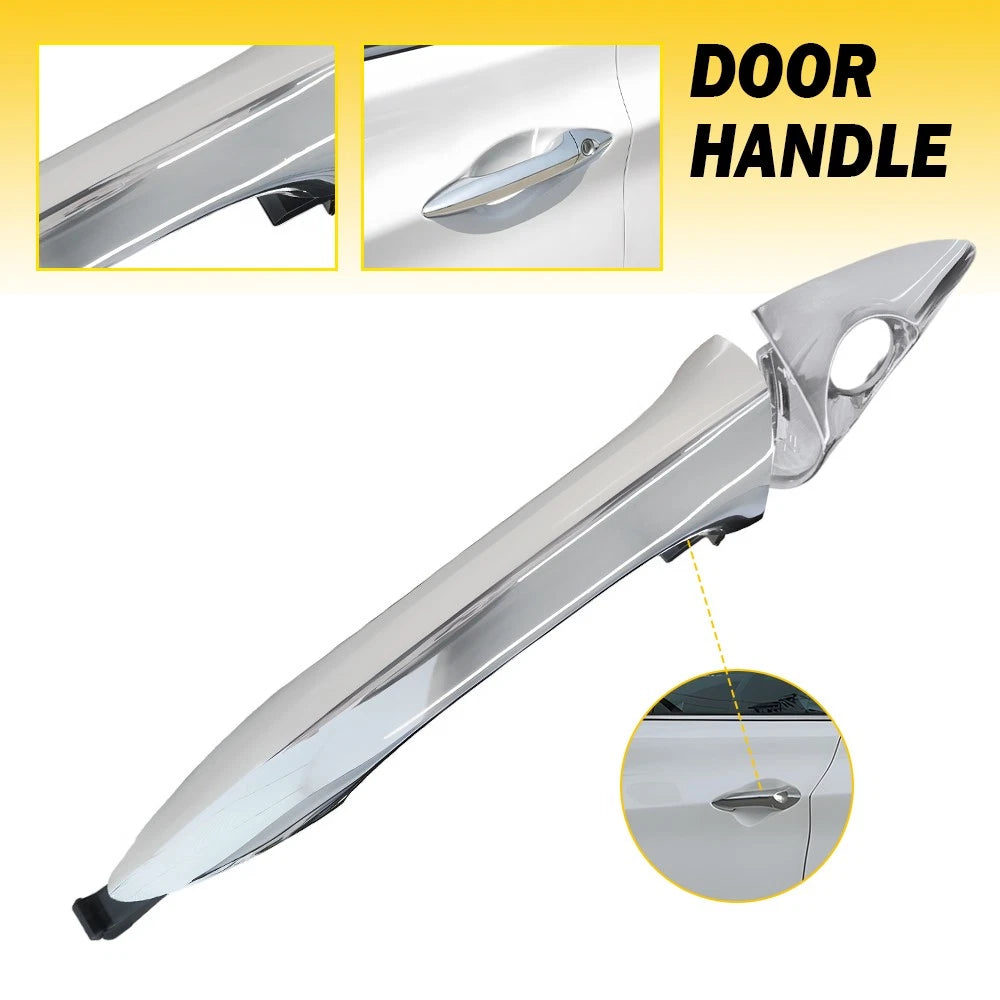 Chrome Front Driver Side Exterior Door Handle for Hyundai Elantra (2011–2016)