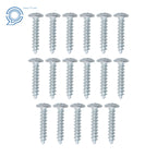Set of 8 Mini Caster Wheels for Low Profile Applications (Non-Swivel)