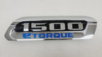 Set of 2 Hood Bezel Emblem Nameplates for Ram 1500 (2019–2025)