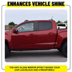Set of 4 Black Pillar Post Door Window Covers for Chevy Colorado GMC Canyon (2015–2022)