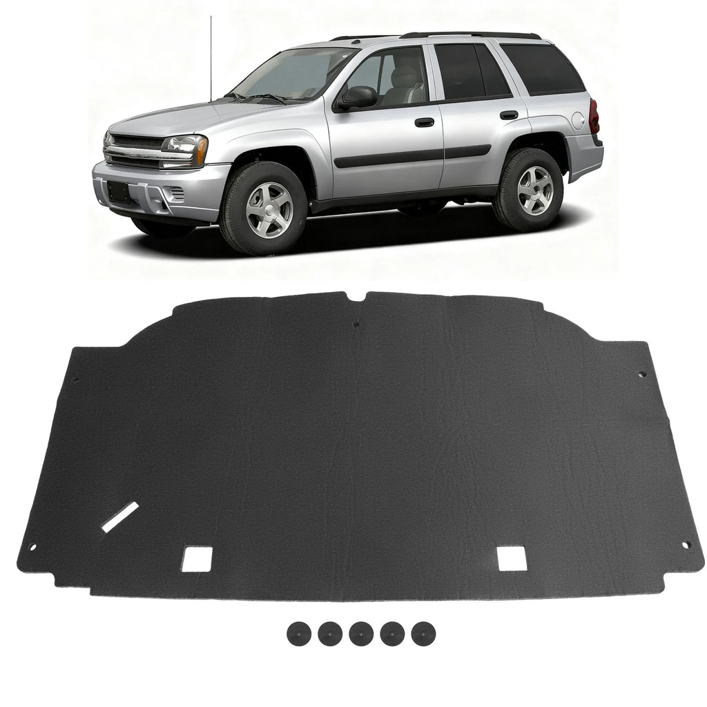 Hood Insulation Pad with Clips for Chevrolet Trailblazer EXT (2002–2005)