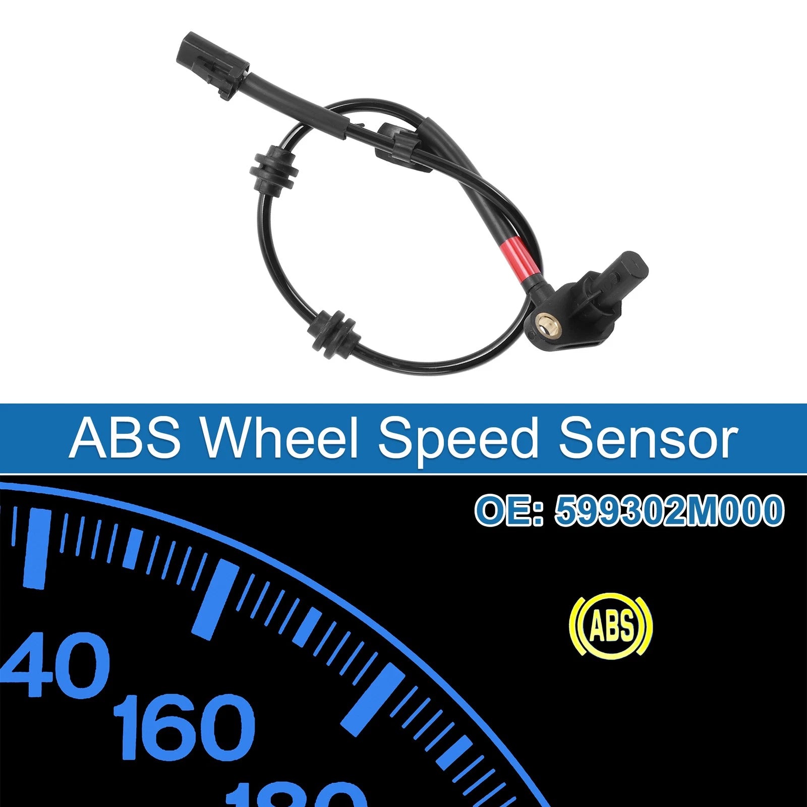 ABS Wheel Speed Sensor No. 599302M000 for Hyundai Genesis Coupe (2010–2016)