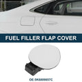 Fuel Tank Door Cap for Volkswagen Golf 6 (2010–2013) Fuel Filler Flap Cover White