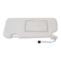 Left Driver Side Beige Sun Visor with Light & Mirror for Honda CR-V (2012–2016)