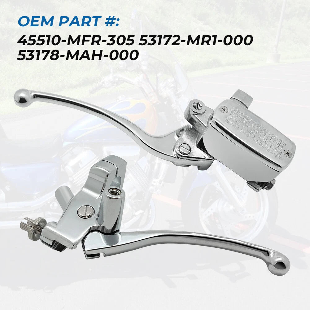 Brake Master Cylinder Lever Set for Honda Shadow VLX 600 (1988–2007)
