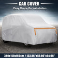 Set of 1 Car Cover for Nissan Sakura (2023–2023) Outdoor Waterproof Silver Tone