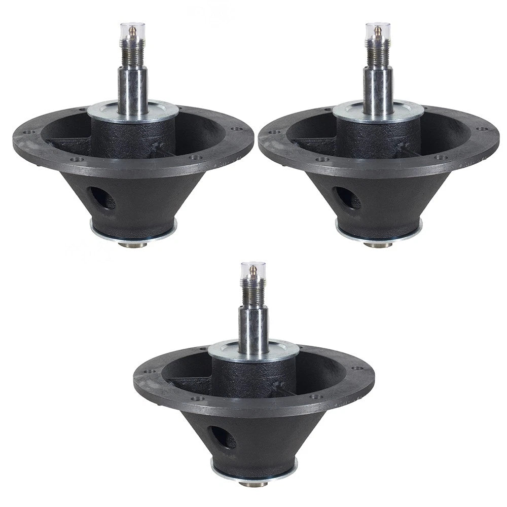 3X Cast Iron Blade Deck Spindle for Simplicity Snapper (Fits Ferris 5100993SM)