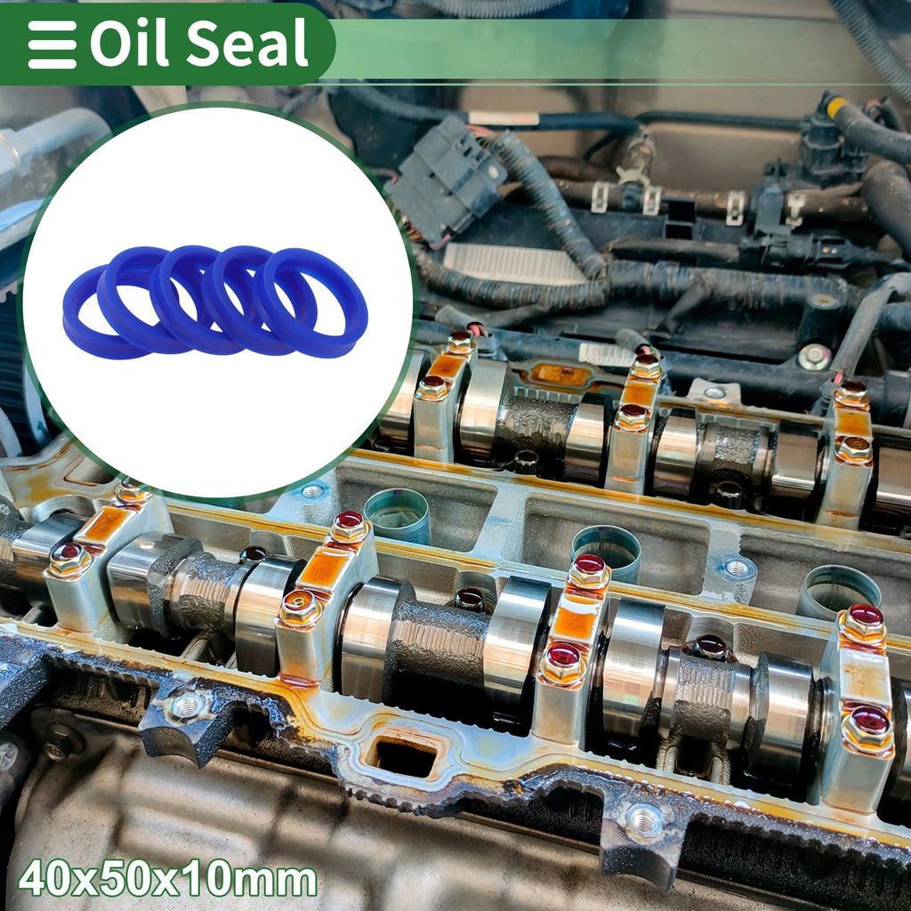 Set of 5 Oil Seal Rotary Shaft Seal 40x50x10mm for Various Models