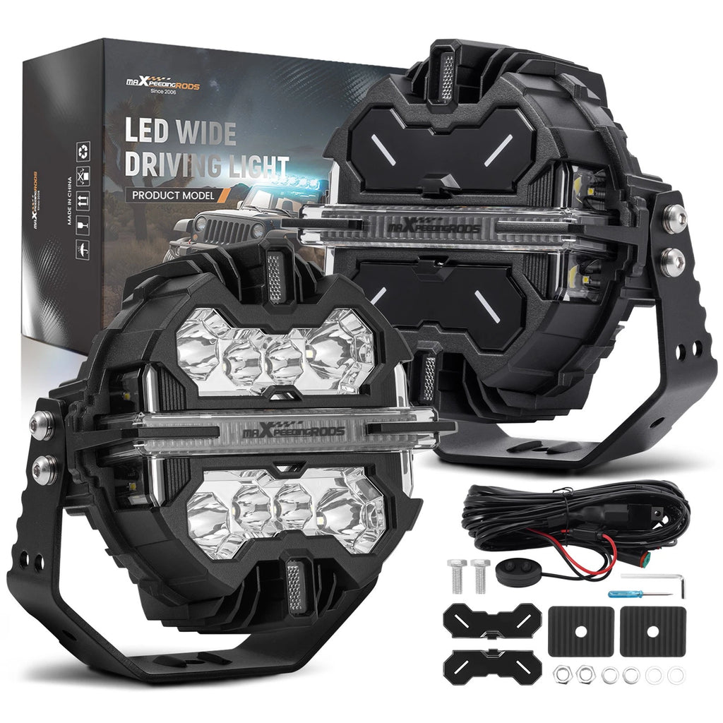7" LED Driving Light for Truck SUV 4WD (IP68)