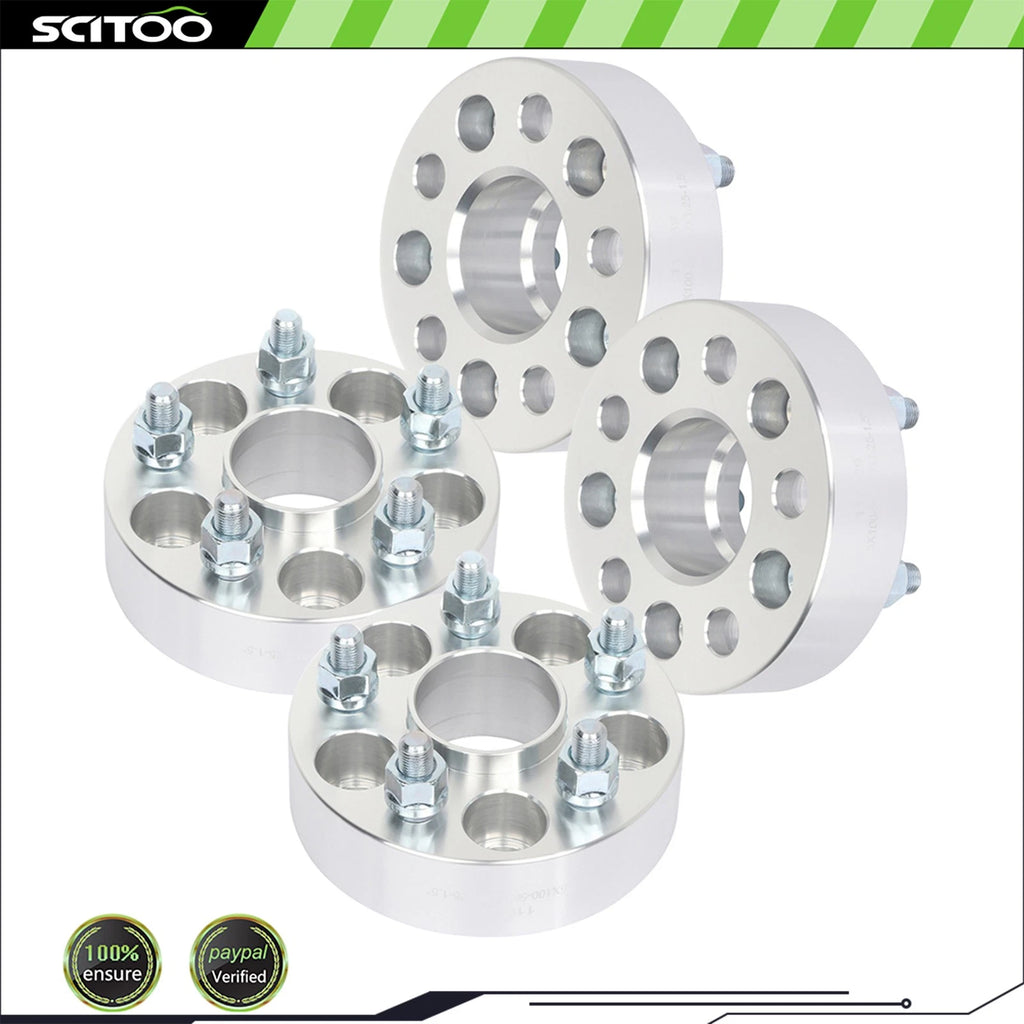 4X 5x100 1.5" Wheel Spacers 12x1.25 for Subaru Outback Impreza Legacy Forester