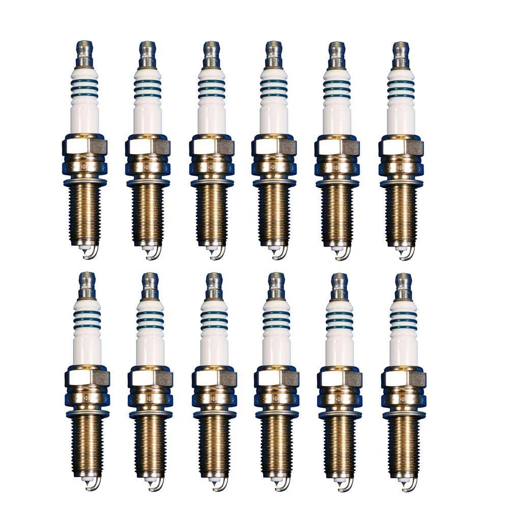 Set of 12 Denso Iridium Power Spark Plugs (Gap 0.035) for